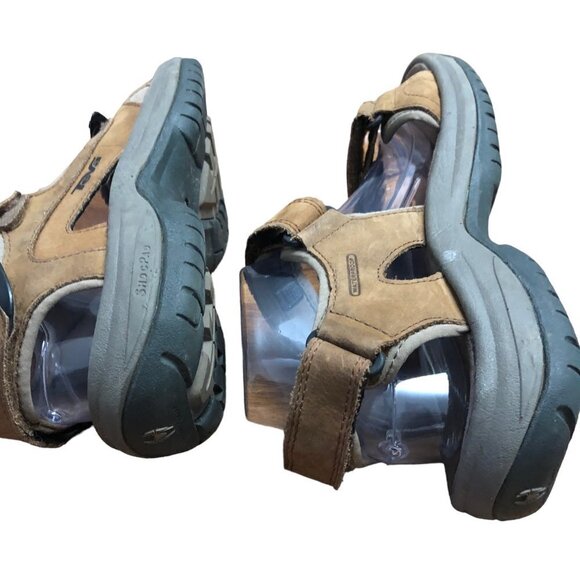 Teva Langdon Leather Sandals Shoes Men’s Size 7 Swtyle 1002263 - Picture 5 of 11